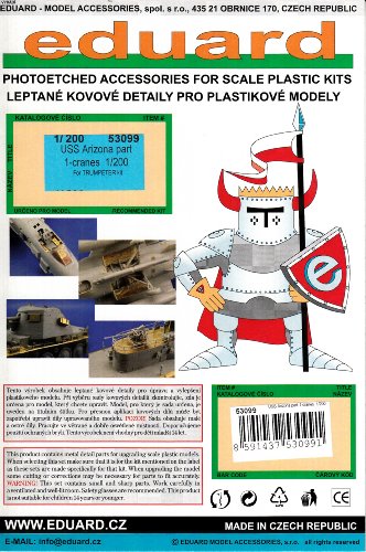 EDU53099 1:200 Eduard PE - USS Arizona Part 1 Cranes (for use with the Trumpeter kit) MODEL KIT ACCESSORY