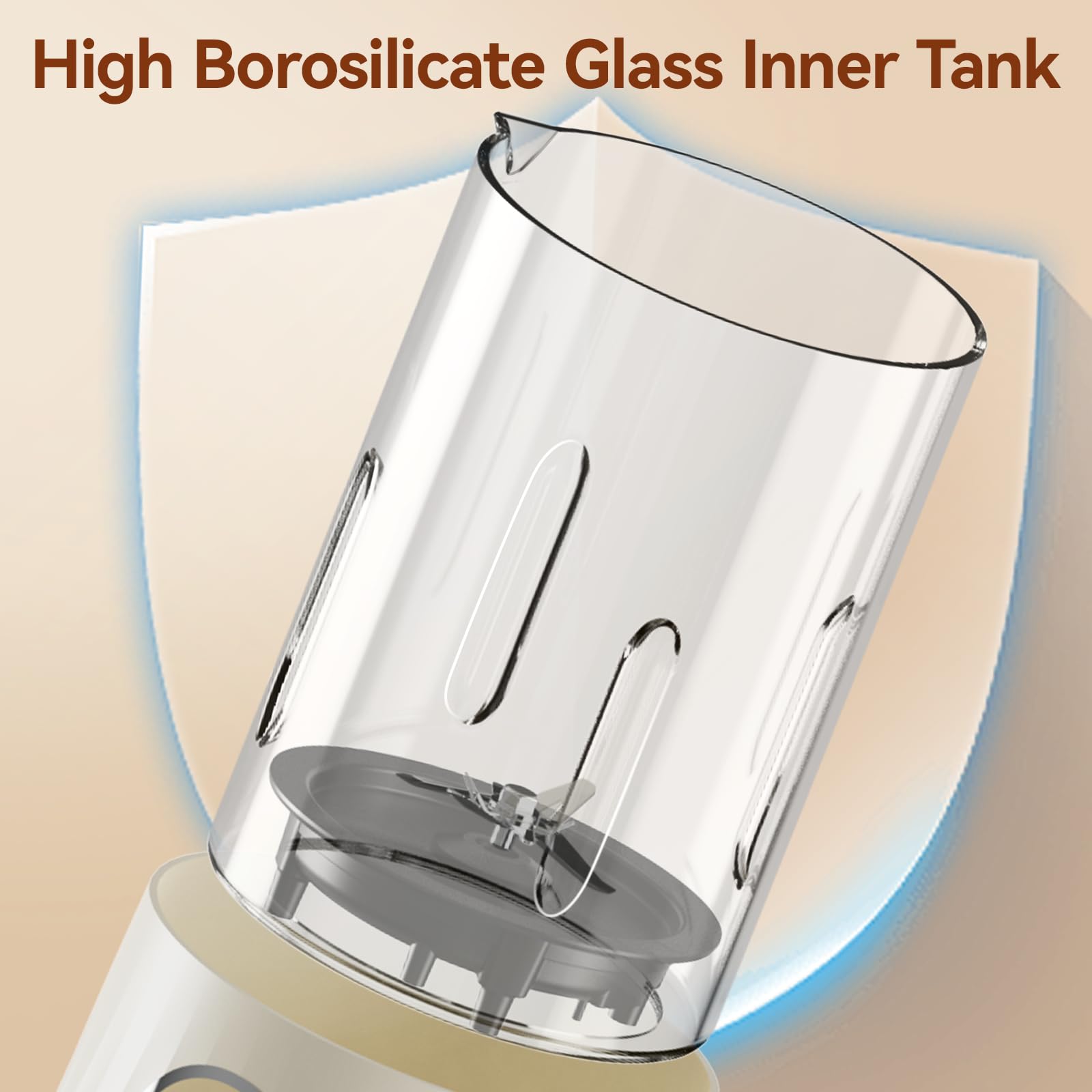 KFJ Máquina para hacer leche de nueces 8 en 1, 41 oz de coco casero, soja, avena, almendras, leches a base de plantas y bebidas no lácteas con inicio retardado/hervir agua/autolimpieza, color blanco