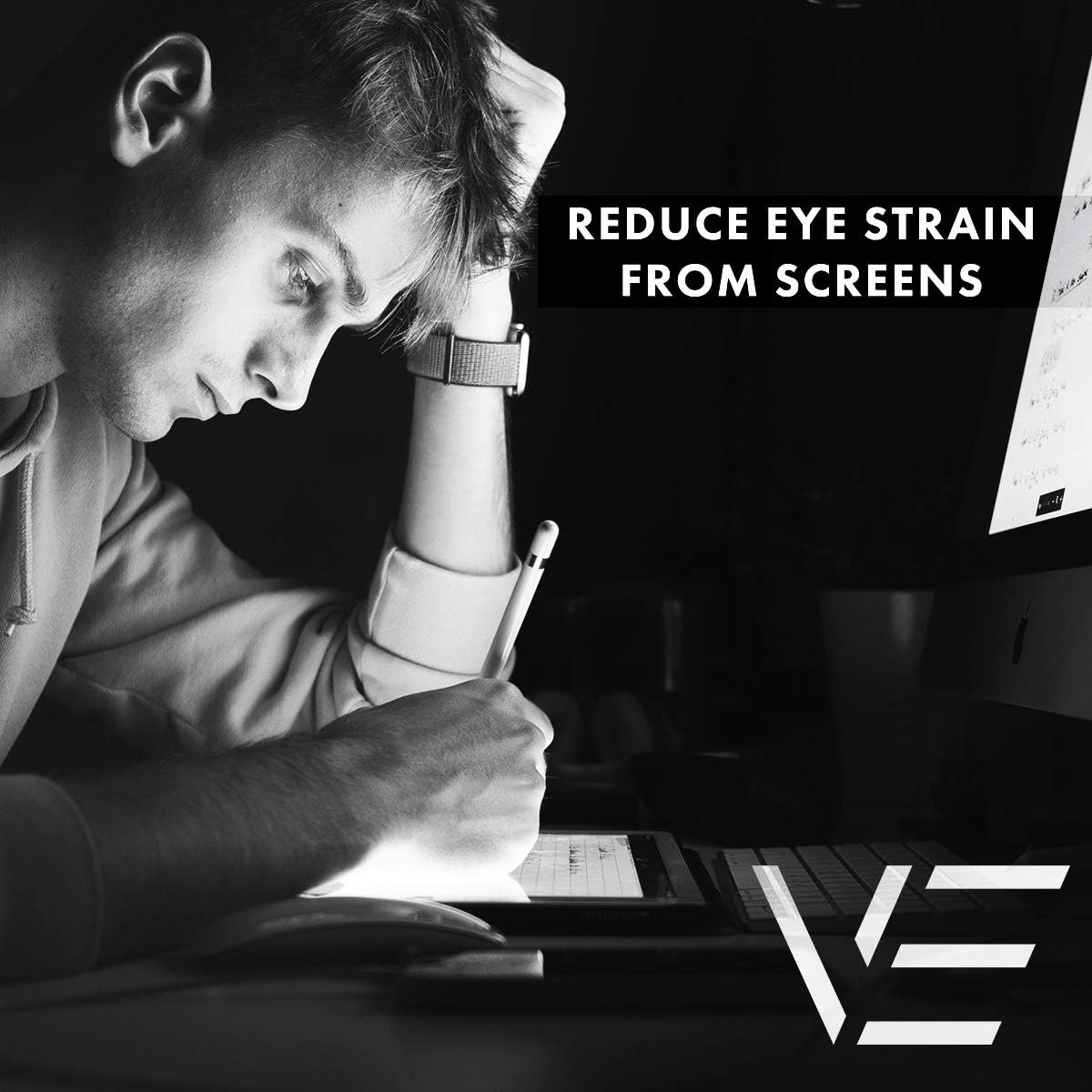 Vizion Edge Eye Vitamins Supplement for Athletes (30 Softgels, 1 Month Supply) Formula with Lutein, Zeaxanthin, and Meso-Zeaxanthin | Improve Visual Performance and Reaction Times for Sports: Health & Personal Care