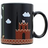 Super Mario Collectibles | Super Mario 8-Bit Boss Black Ceramic Coffee Mug