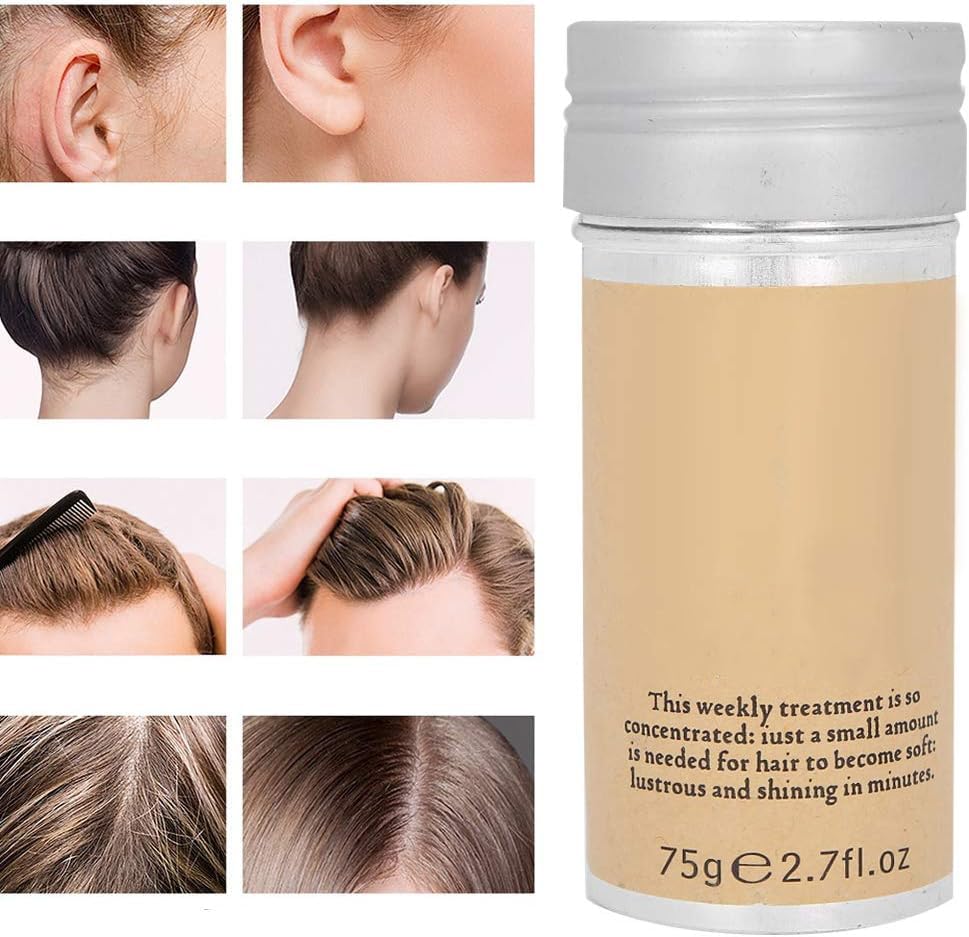 Barra de para El Cabello, De Hair Con 3 Peines, barra de para pelucas de control de bordes barra para el cabello no graso Pomada de pelo para Flyaways borde Frizz pelo