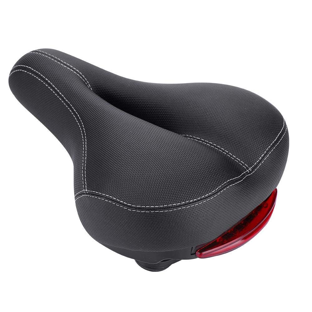 Dioche Mountain Road Bike Soft Seat Cushion for Bicycle Soft Saddle with Accessory for LED Tail Bike Replacement