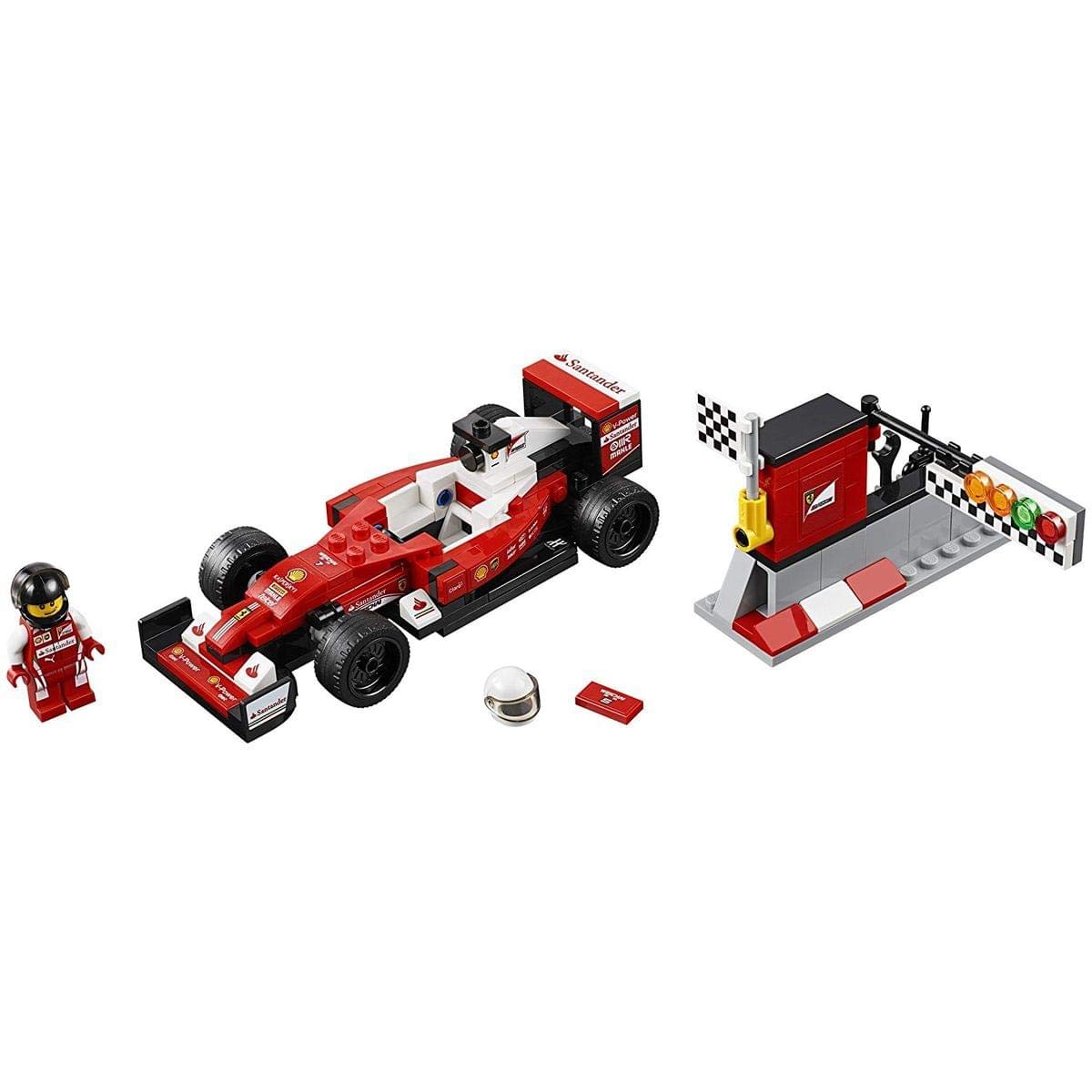 LEGO Speed Champions Scuderia Ferrari SF16-H Construction Set 75879