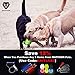 WATFOON Tough Dog Leash for Aggressive Chewers,Unbreakable Multi-Strand Metal Rope with Heavy Duty Clip Hook,Essential Pet Safe Accessories for Pet Owners, 2.6ft/4.3ft/5.0ft/6.0ft - G2 Series (6.0ft)