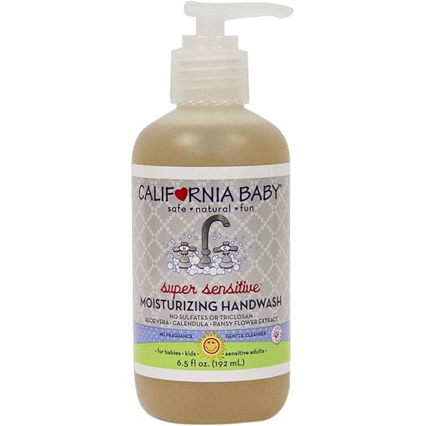 california baby hand soap
