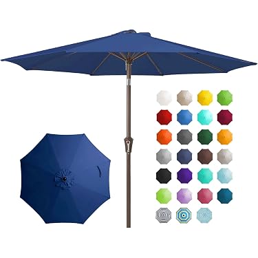 11.5 ft steel cantilever tilt patio umbrella in sand 11.5' Square Cantilever Umbrella, Sand