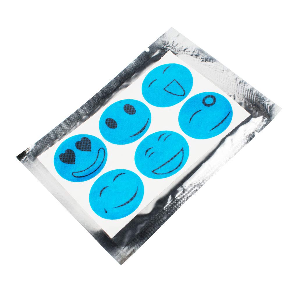 CARESHINE Insektenschutz Sticker Mückenschutz Moskito-Aufkleber Anti-Moskito-Patches Insect Pest Mosquito Stickers 10 Beutel 60pcs
