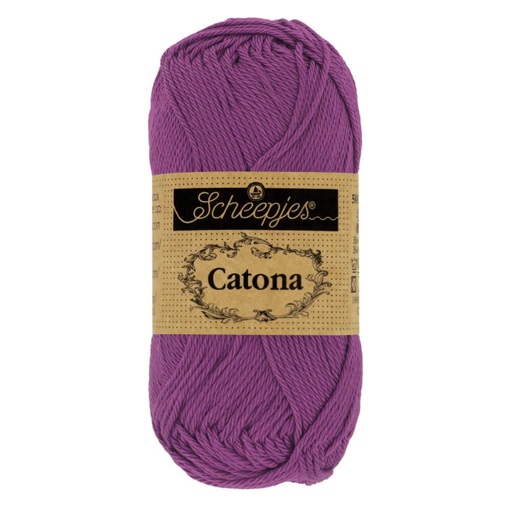 Scheepjes - Scheepjes Catona 282 Ultraviolet Yarn - 10x10g