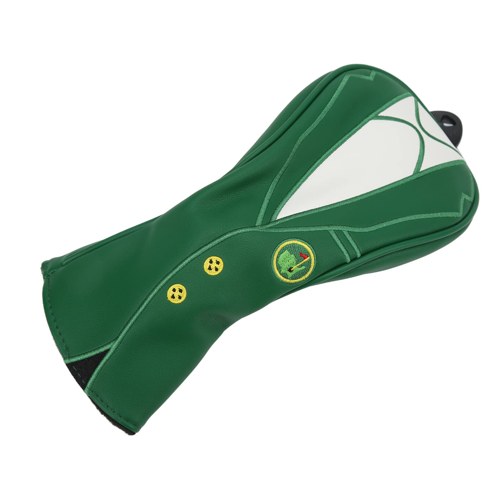 VBESTLIFE Golf Club Head Covers, PU Leather Elastic Neckline Soft Thick Lining Waterproof Sunscreen Hybrid Head Cover for Full Protection