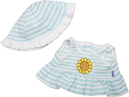 Amazon ヒーリングパートナー 夢コレ39 夏色ニットワンピース フリルの帽子付き ドレス アクセサリー おもちゃ