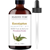 Amazon.com: MAJESTIC PURE Eucalyptus Essential Oil | 100% Pure and ...
