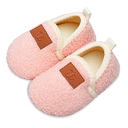 Scurtain Kids Toddler Slippers Socks Artificial
