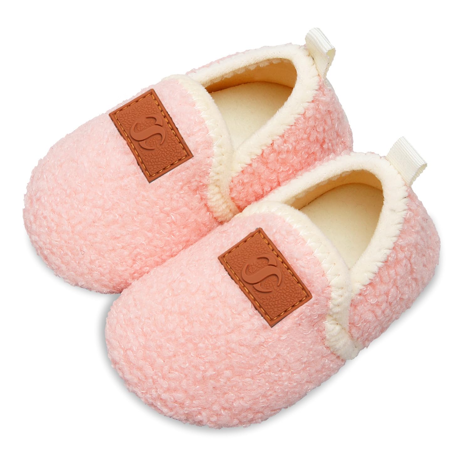 Scurtain Kids Toddler Slippers Socks Artificial