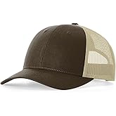 Richardson 115 Classic Low-Profile Design Adjustable Snapback Trucker Cap | Bulk Packs Available