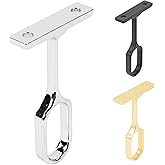 B&B Hardware Oval Closet Rod Center Support - Wardrobe Bracket Metal Rod Holders - Durable Center Supports - Heavy-Duty Close