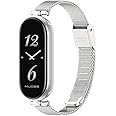 MIJOBS Strap for Xiaomi Mi Band 8 /Mi Band 9 Breathable Replacement Strap for Mi Fit Band 8/9 SmartWatch Straps Wristband Bracelet for Women Men