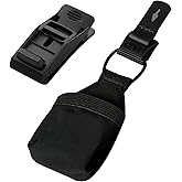 ALPAKA HUB Earbuds Pouch | Soft Elastane &amp; Ballistic Nylon 840D Headphone Case, Compatible with AirPods Pro, HUB Magnetic Suction Clip