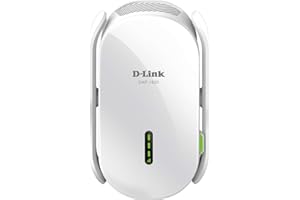D-Link AC2000 Wi-Fi Range Extender - Dual Band, Booster, Repeater, Access Point, Extend Wi-Fi in Your Home, Gigabit Port, Eas