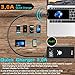 ElfAnt Quick Charger 3.0 Metal shell Portable Power Bank External Battery digital with display for iPhone Samsung LG Nintendo Xbox Portable speakers and More (black)