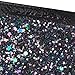 Case-Mate - Stick On Credit Card Wallet - POCKETS - Ultra-slim Card Holder - Universal fit - Apple - iPhone - Samsung - Galaxy - and more -  Black Iridescent Glitter