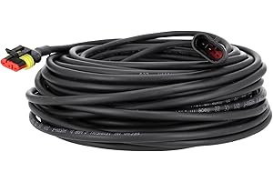 Timbera Lawn Mower Cable 65ft / 20m for Gardena SILENO Minimo Life City Robotic Mowers Accessories - Extension Cable for Power Supply Adapter & Charging Station - Replacement Part