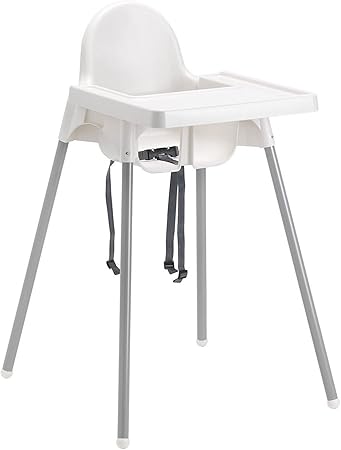 Hochstuhl Hochstuhl Antilop Ikea Weiss Kindertisch Fur Kinder Aus Kunstharz Und Metall Fur Restaurant Gurtel Mit Glatter Und Kratzfester Oberflache Mit Tablett Amazon De Kuche Haushalt