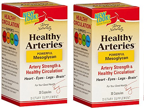 Europharma/Terry Naturally Healthy Arteries, Powerful Mesoglycan 30 Capsules 2 Pack