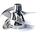 CAPTAIN Jet Ski Impeller Replace for Yamaha Waverunners VX Deluxe, VX Sport, VX1100, VX Cruiser, V1 Sport, fit Yamaha 6D3-R1321-02-00 3 Blades Impeller