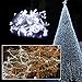SenKa White 32ft 100 LED Fairy Light String Holiday Outdoor Lighting for Christmas Party Decoration