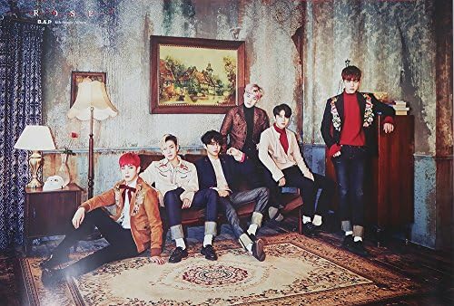 B.A.P BAP - ROSE [A ver.] (6th Single Album) OFFICIAL POSTER with Tube Case 29.9 x 20.5 inches