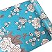 HOYOYO 17.8 x 78 Inches Self-Adhesive Shelf Liner, Dresser Drawer Paper Wall Sticket Home Decoration, Blue Vintage Peony Decorative
