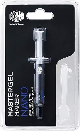 Cooler Master MasterGel Maker Wärmeleitpaste 'Ultra-Hohe Wärmeleitfähigkeit , Nano Diamond Partikel, 4ml' MGZ-NDSG-N15M-R1