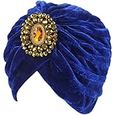 DECOU Twist Pleated Hair Wrap Stretch Turban 0545
