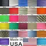 Paracord Planet 250' & 300' Hanks, & 1000' Spools of Parachute 550 Cord Type III 7 Strand Paracord
