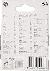 Bosch Fine Wire Staples Type 53 11.4 x 0.74 x 12 mm 1000 pcs view 3