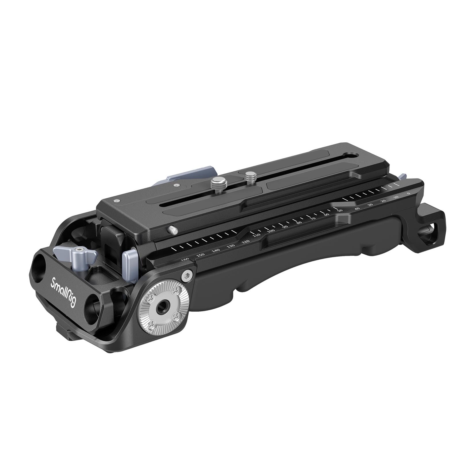 (New Version) SMALLRIG Quick Release Shoulder Plate Pro with Built-in Rosette Mount and 15mm Rod Clamp for Sony VCT-14 Tripod Adapter - 2837C