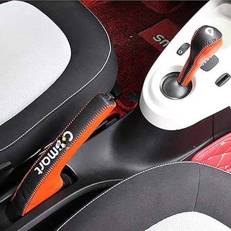 Wuwenjun 2pcs Original Leder Car Gear Schaltkragen Lederetui Modifikation Zubehor Fur Neue Smart Fortwo Forfour 453 Amazon De Kuche Haushalt