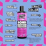 Crazy Color Bond Restore Conditioner Dry Damaged Bleached Coloured Hair Vegan view 3