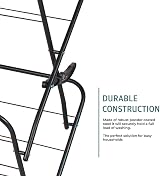 Straame 3 Tier Clothes Airer Indoor Outdoor Laundry Rack - Space Saving view 3