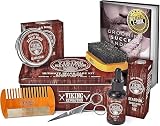 Viking Revolution Beard Grooming Kit Sandalwood 100% Boar Brush Balm Oil view 5