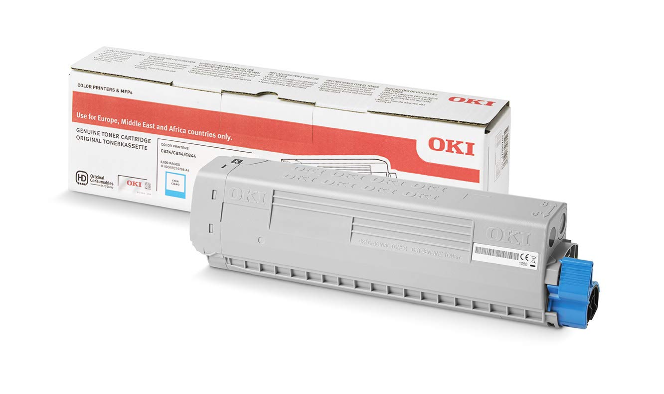 OKI C824/834/844 CYAN TONER 5K