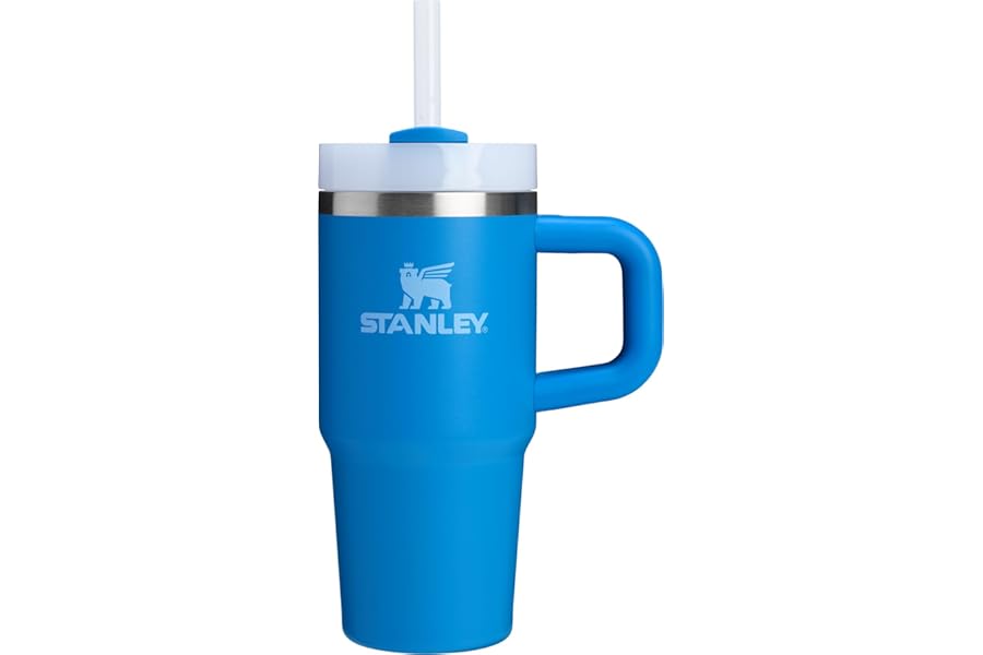 STANLEY Quencher H2.0 Tumbler with Handle and Straw 14 oz | Flowstate 3-Position Lid | Cup Holder Compatible for Travel | Ins