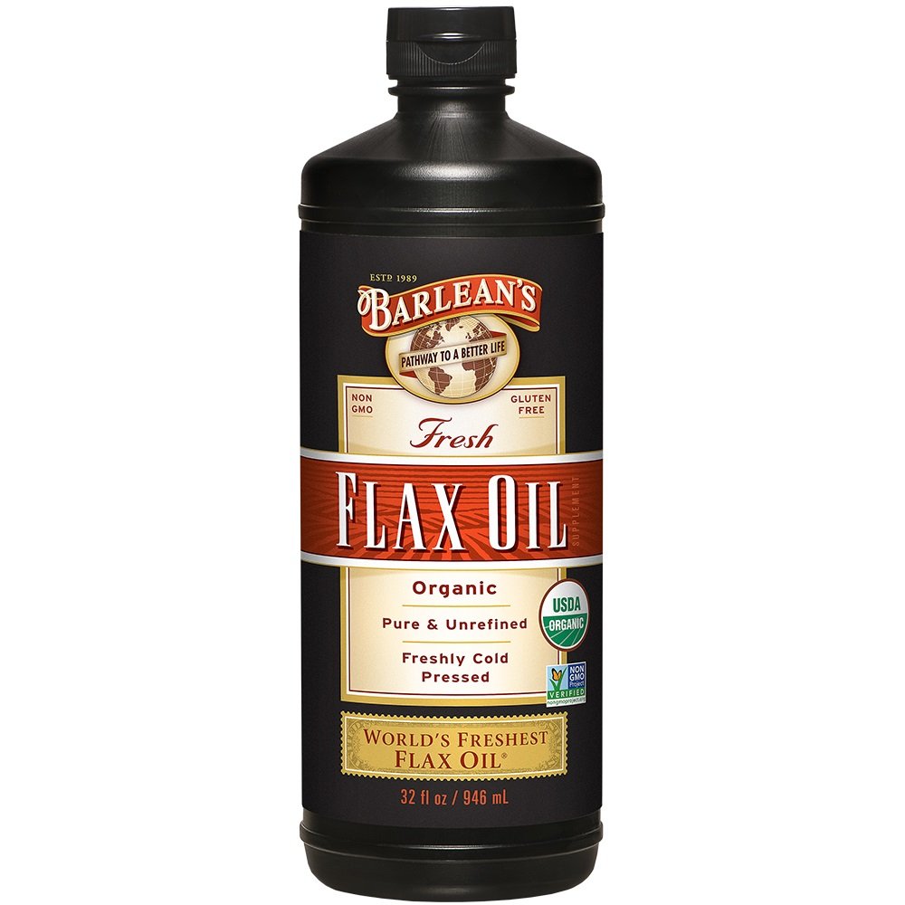 Barlean’s Organic Lignan Flax Oil, 32oz Health & Personal