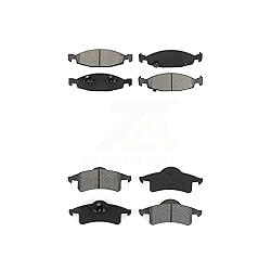 SIM Front Rear Semi-Metallic Brake Pads Kit