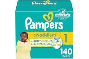 Pampers Swaddlers Newborn Diapers Size 1 140 Count