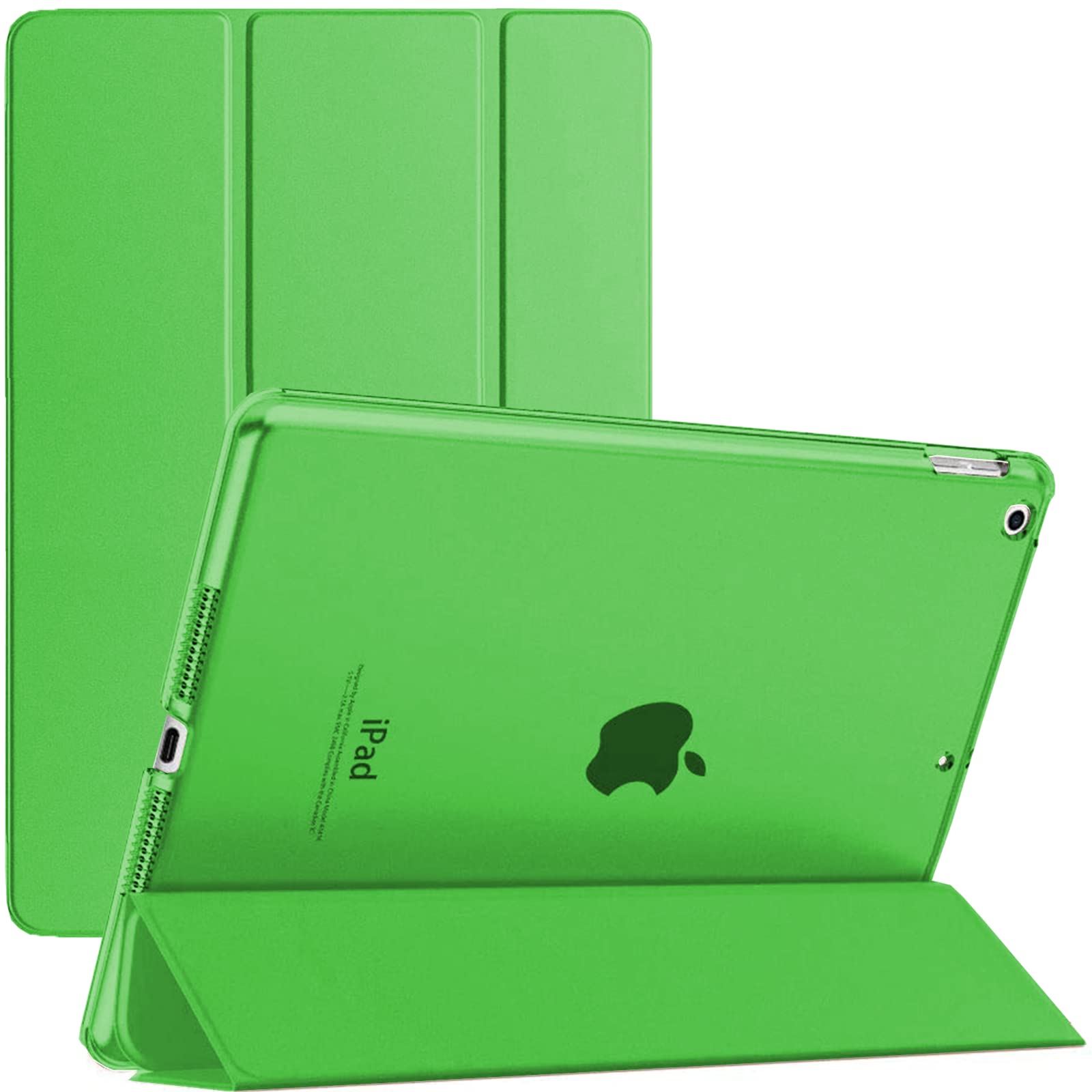 Smart Case for iPad Mini 1/2/3 (2012, 2013, 2014) A1432 A1454 A1455 A1491 A1490 A1489 A1600 A1599 Magnetic Stand Cover with Automatic Wake/Sleep (Green)