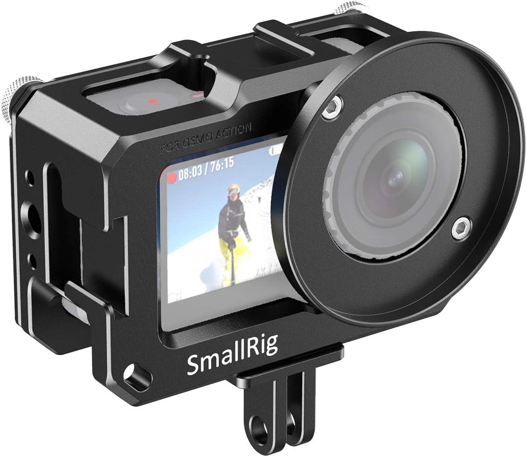 SMALLRIG Cage for DJI Osmo Action CVD2475 Amazon.co.uk Camera & Photo