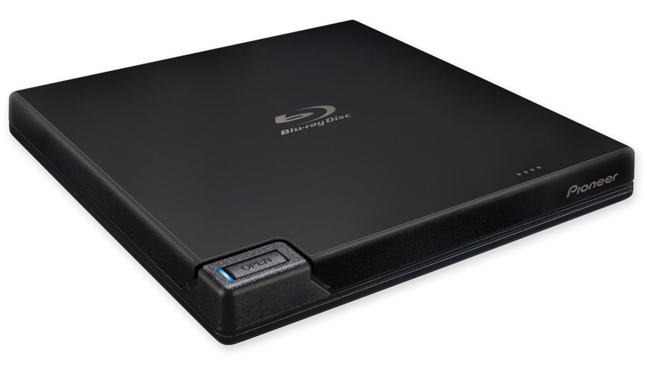 Pioneer BDR-XD07TUHD 6 x Slim Portable USB 3.0 UHD BD/BD/DVD/CD Burner