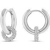 Amazon Essentials Hoop with Glass Circle