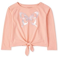The Children's Place,Long Sleeve Top,Peach